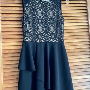 Black Dress with Details